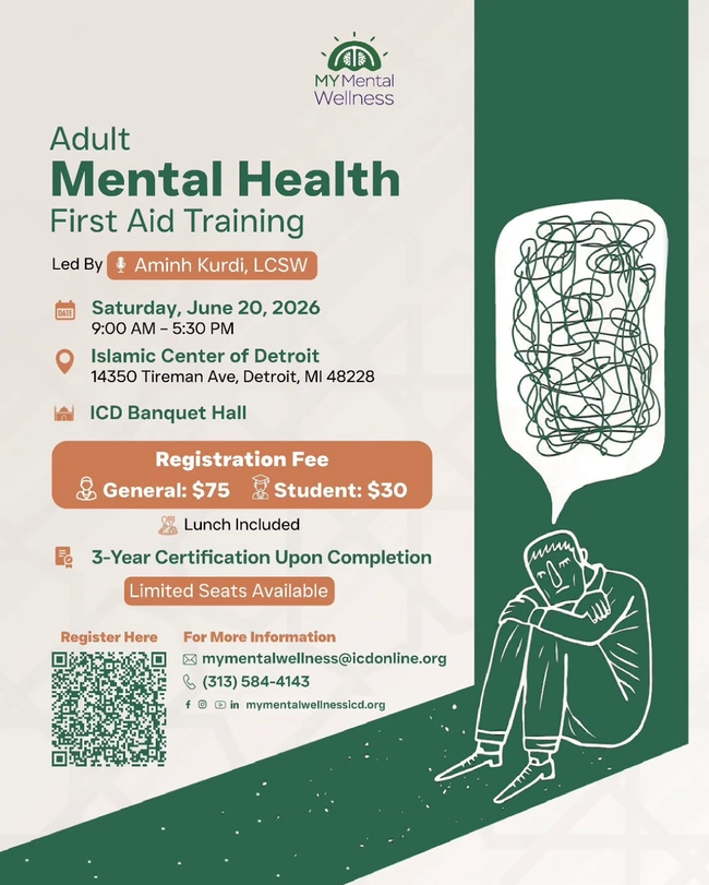 Adult Mental Health First Aid Training
