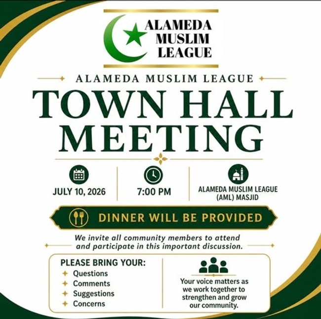 Alameda Muslim League Town Hall Meeting