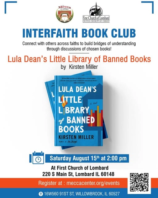 Interfaith Book Club: Lula Dean’s Little Library of Banned Books