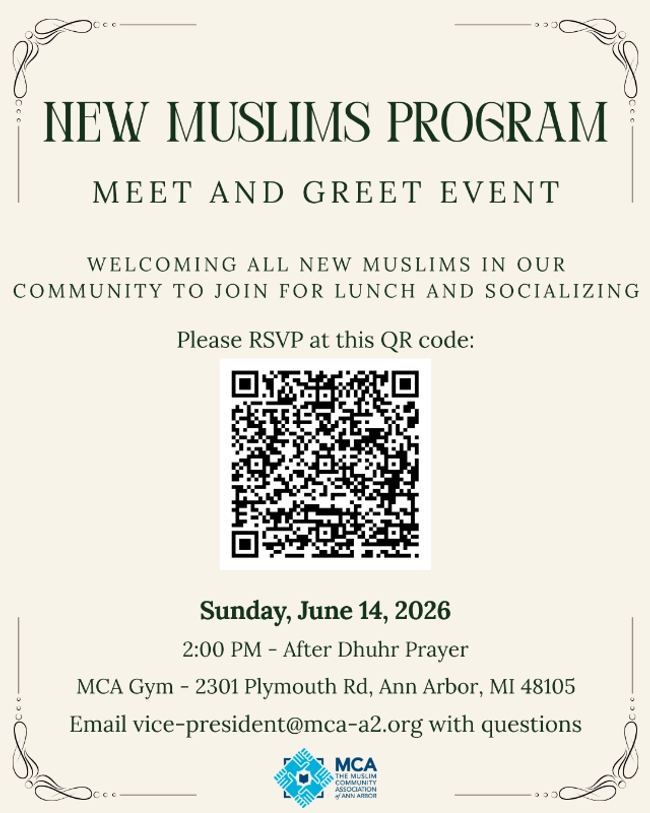 New Muslims Program: Meet and Greet Event