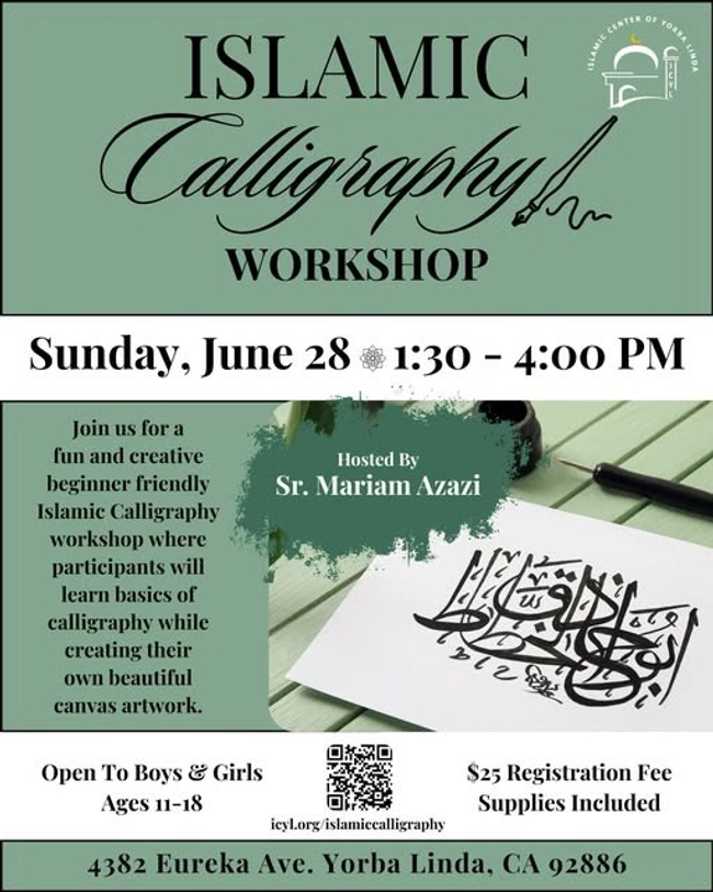 Islamic Calligraphy Workshop