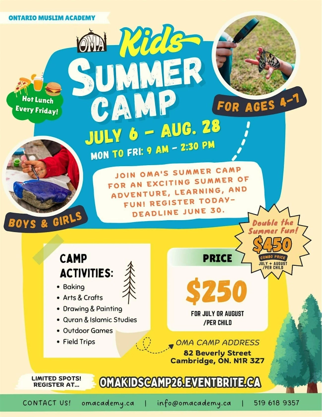 OMA Kids Summer Camp 2026