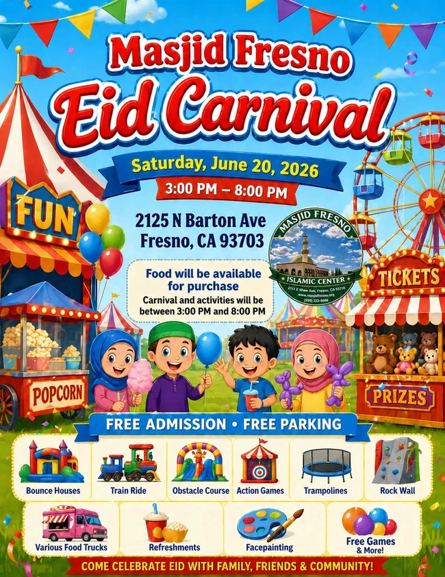 Masjid Fresno Eid Carnival
