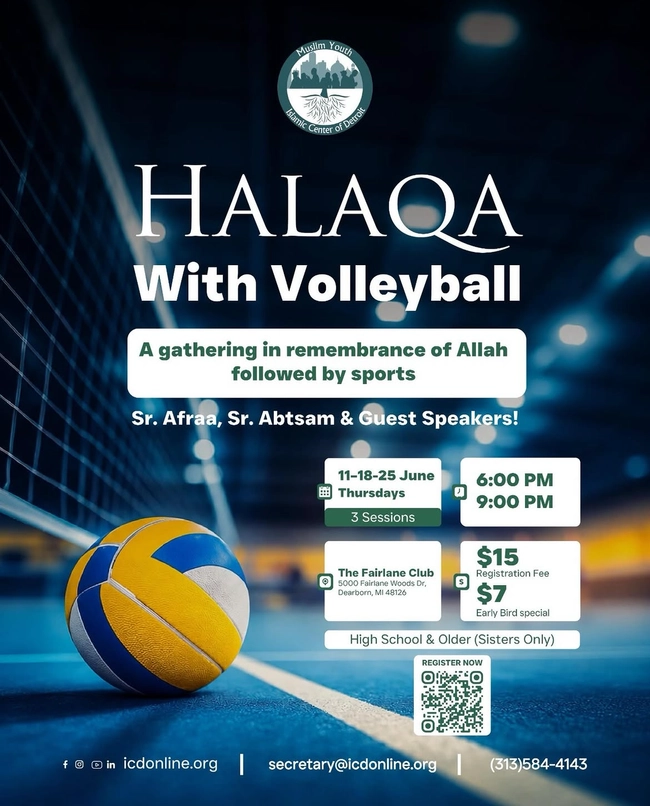 Halaqa With Volleyball