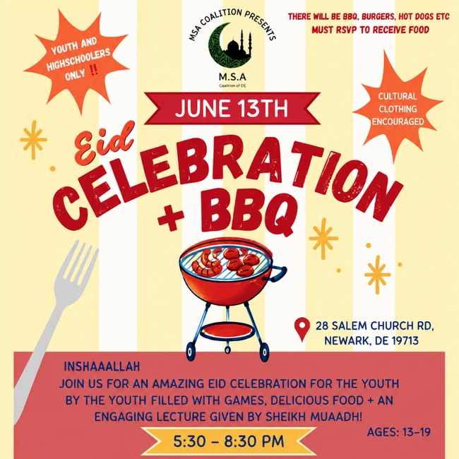 Eid Celebration + BBQ