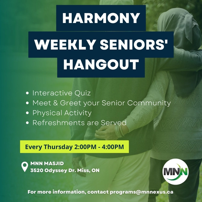 Harmony Weekly Seniors' Hangout