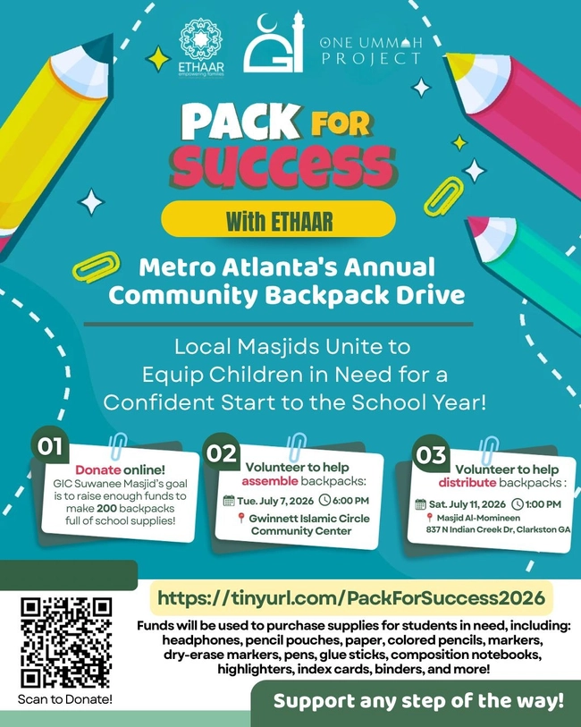 Pack for Success: Backpack Assembly