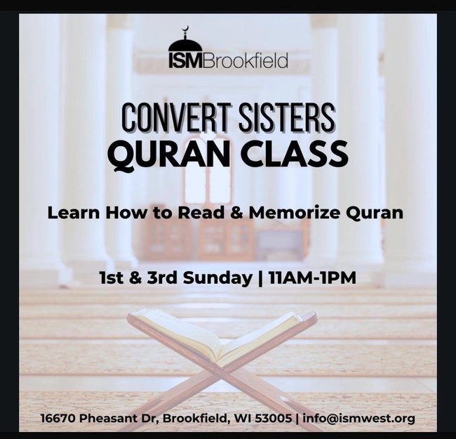 Convert Sisters Quran Class