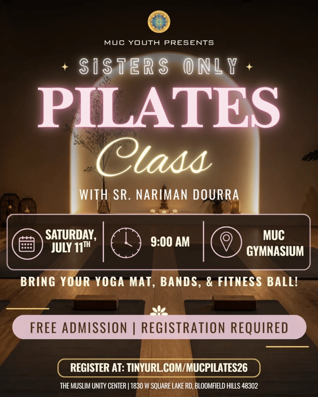 Sisters Only Pilates Class with Sr. Nariman Dourra