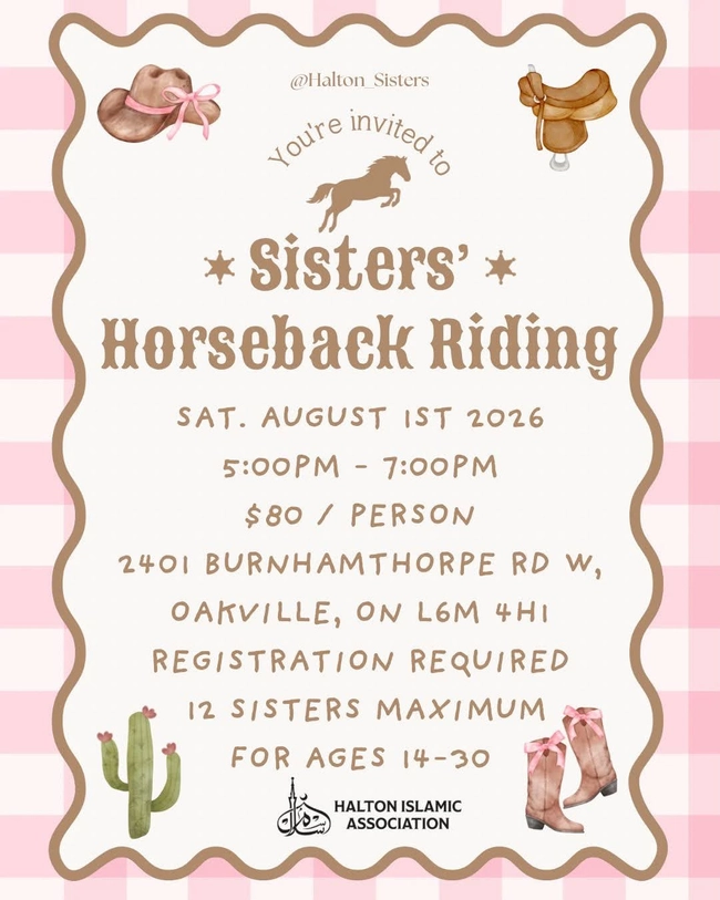 Sisters’ Horseback Riding