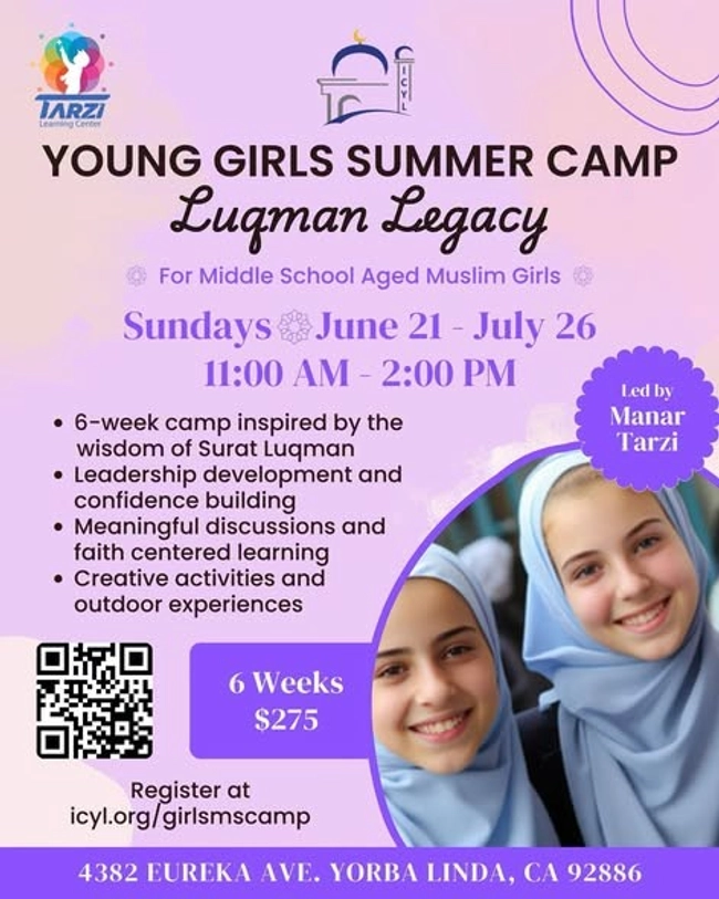 Young Girls Summer Camp: Luqman Legacy