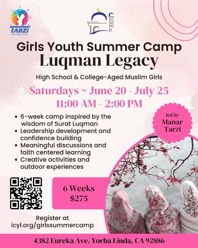 Girls Youth Summer Camp: Luqman Legacy