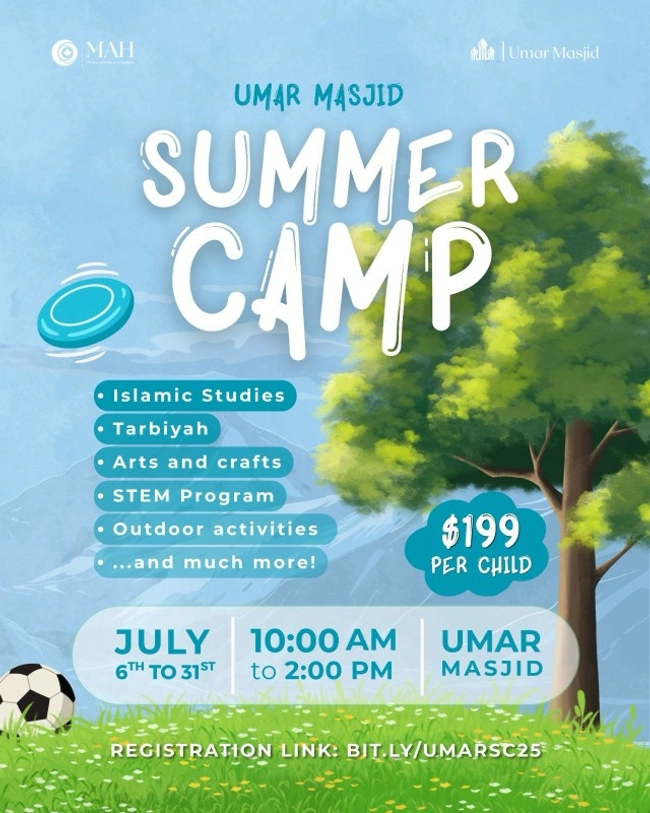 Umar Masjid Summer Camp
