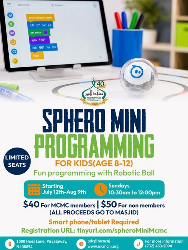 Sphero Mini Programming for Kids (Age 8-12)