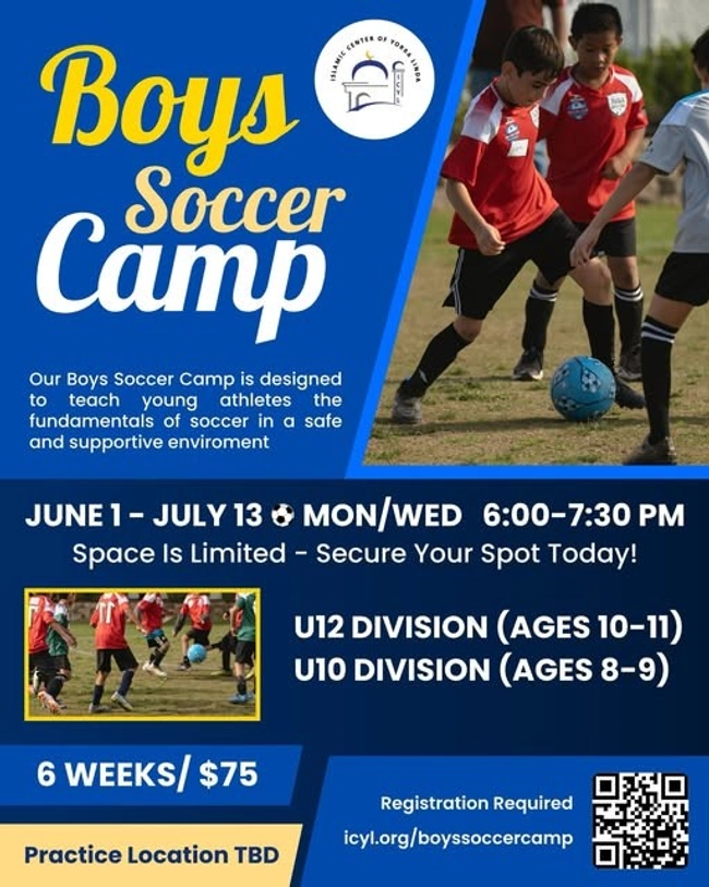 Boys Soccer Camp
