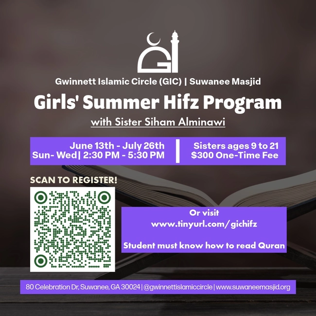 Girls' Summer Hifz Program