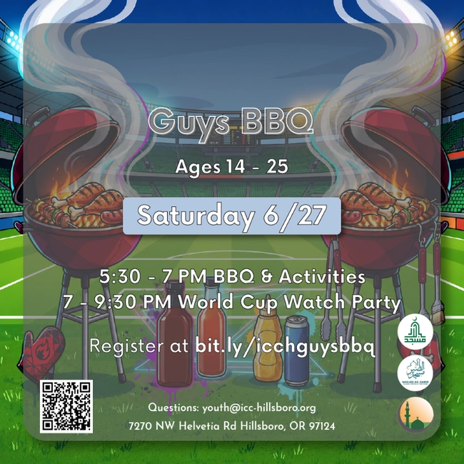 Guys BBQ & World Cup Watch Party