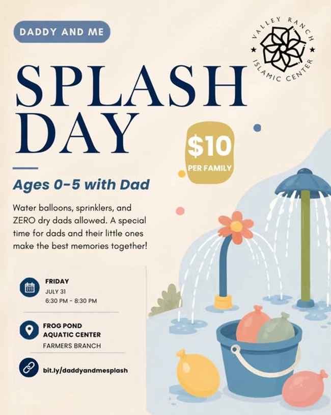 Daddy and Me Splash Day
