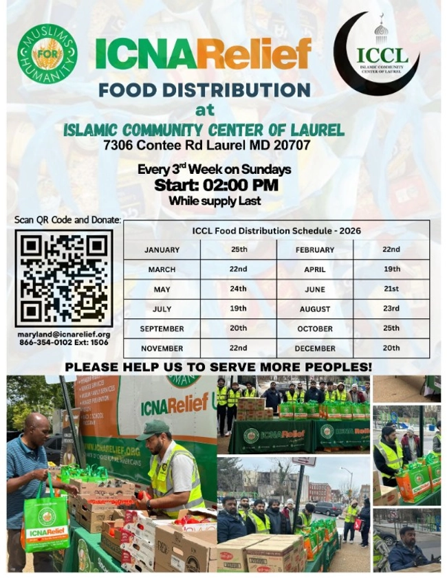 ICNA Relief Food Distribution