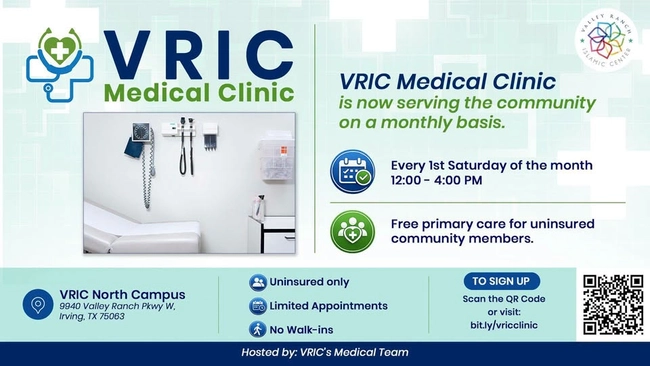 VRIC Medical Clinic (August 2026)