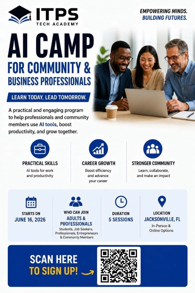 AI Camp for Community & Business Professionals