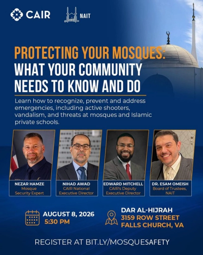 Protecting Your Mosques: What Your Community Needs to Know and Do