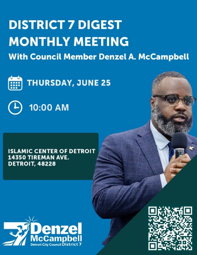 District 7 Digest Monthly Meeting