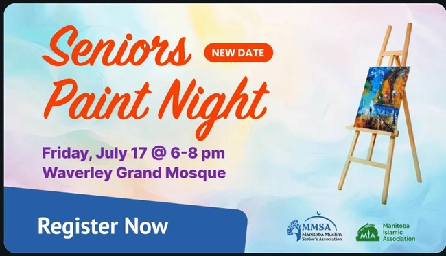 Seniors Paint Night