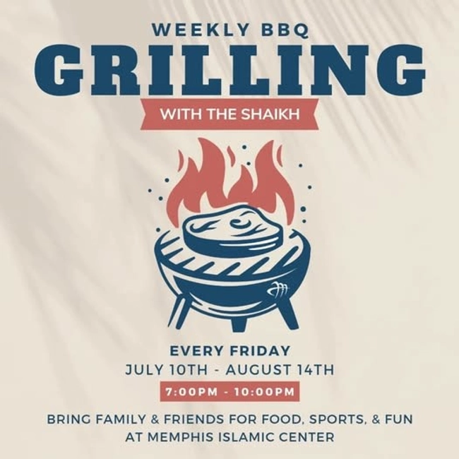 Weekly BBQ Grilling with the Shaikh