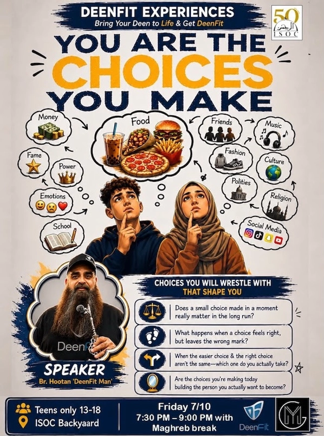You Are The Choices You Make (DeenFit Experiences)