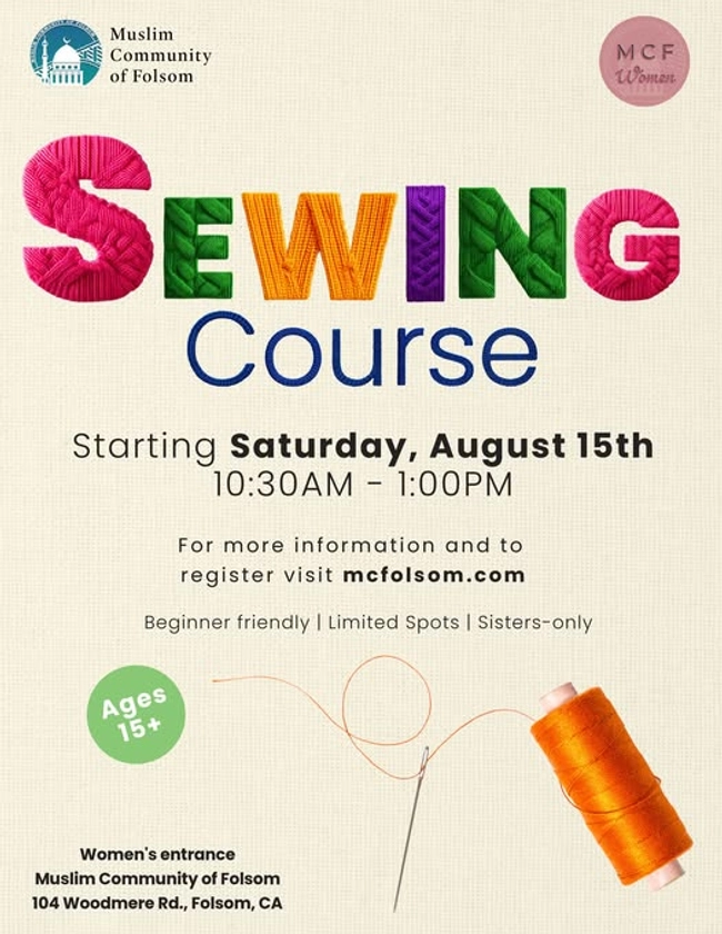 Sewing Course