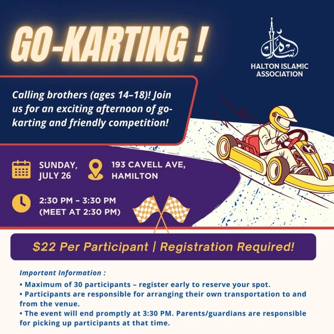 Go-Karting with Halton Islamic Association