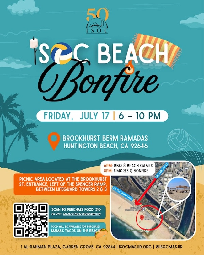 ISOC Beach Bonfire