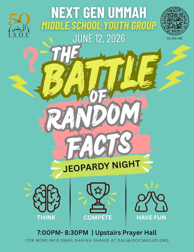 The Battle of Random Facts: Jeopardy Night