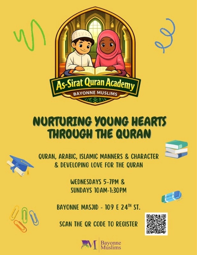 As-Sirat Quran Academy: Nurturing Young Hearts Through the Quran (Sunday Session)