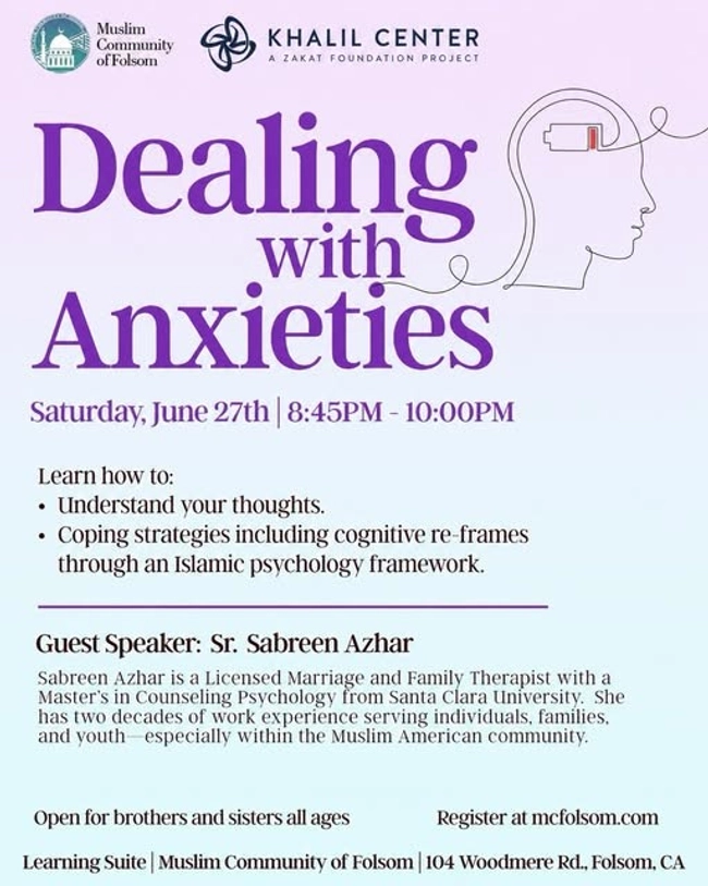 Dealing with Anxieties
