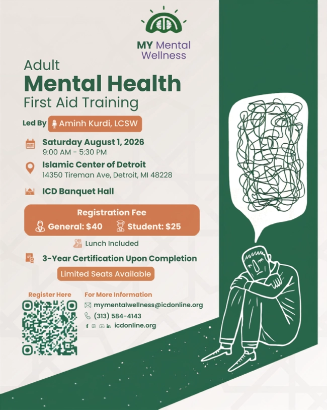 Adult Mental Health First Aid Training