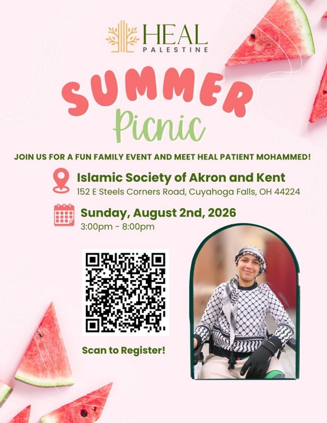 HEAL Palestine Summer Picnic