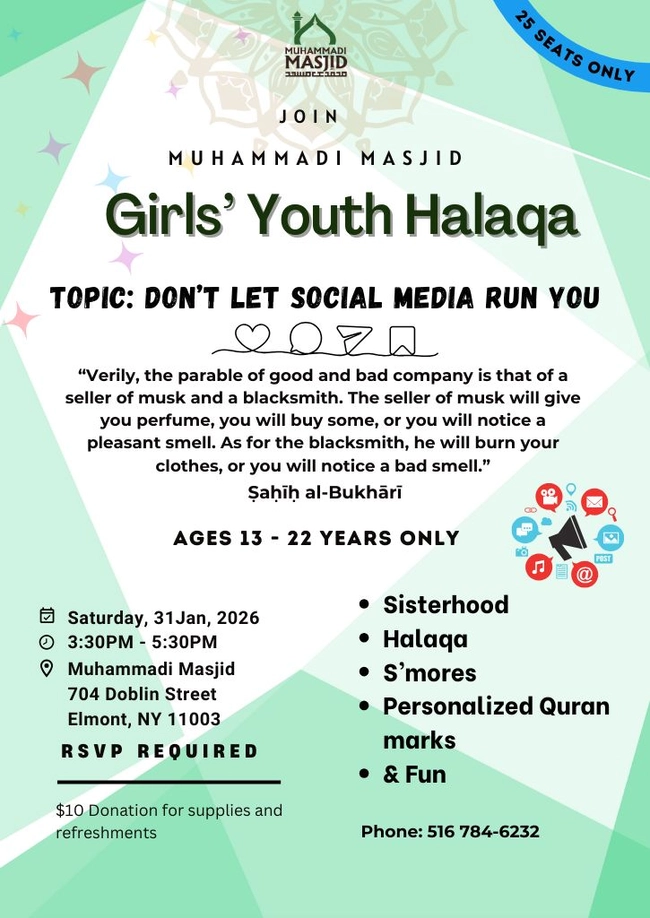 Girls' Youth Halaqa