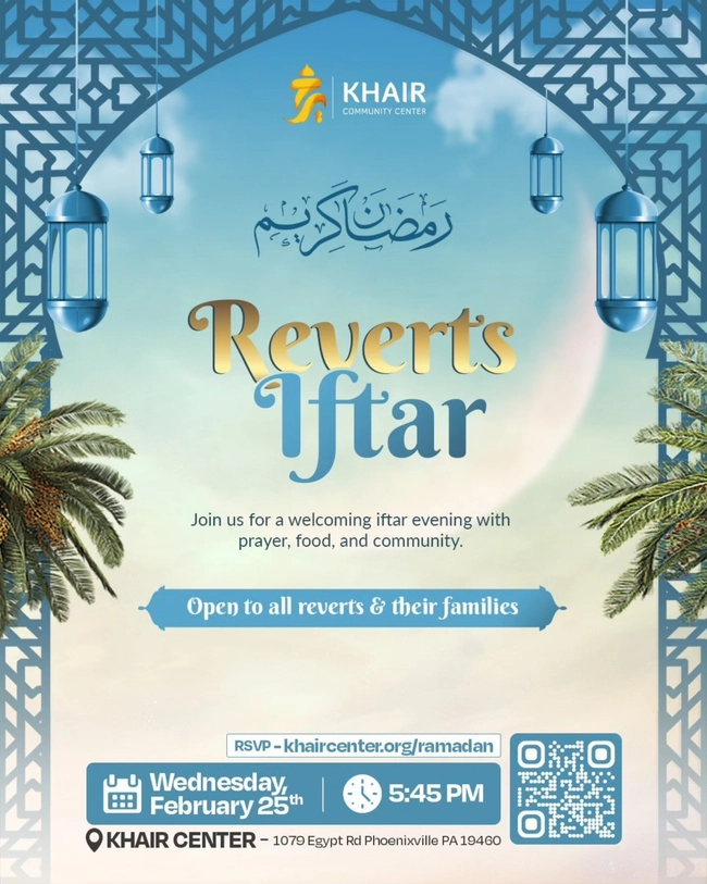 Revert's Iftar
