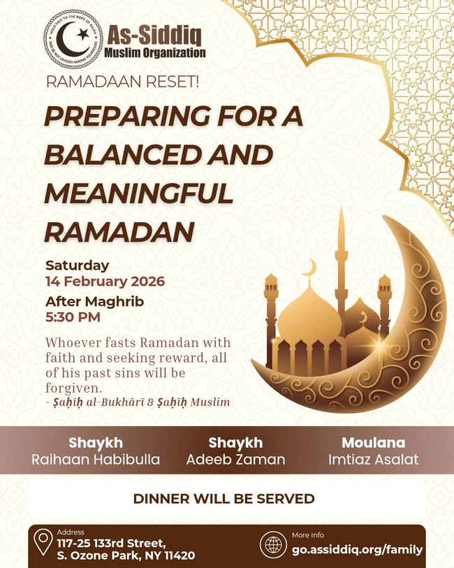 Preparing for a Balanced and Meaningful Ramadan