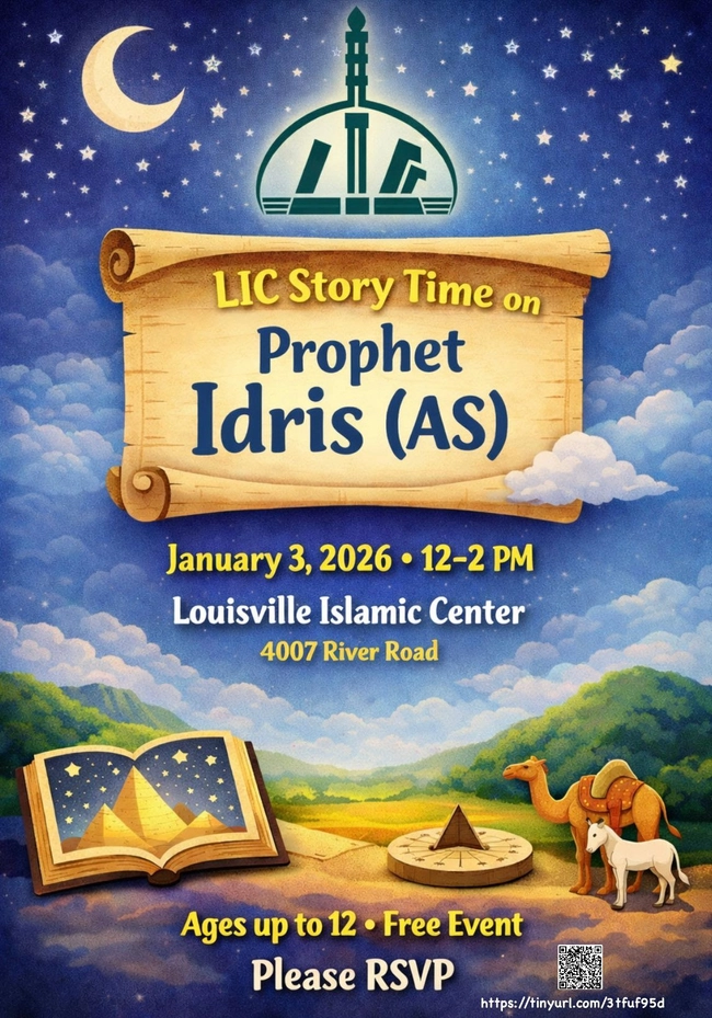 LIC Story Time on Prophet Idris (AS)