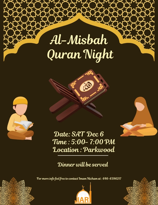 Al-Misbah Quran Night