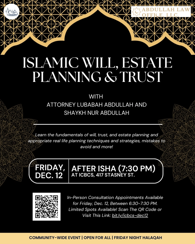 Friday Night Halaqah