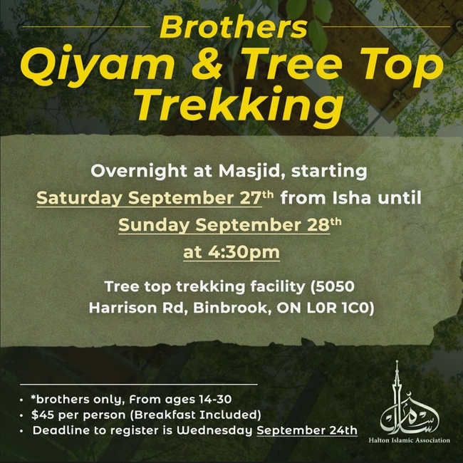 Brothers Qiyam & Tree Top Trekking