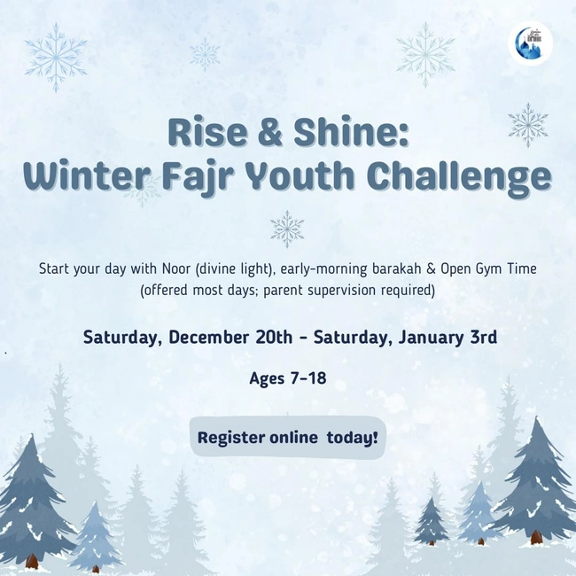  Winter Fajr Youth Challenge