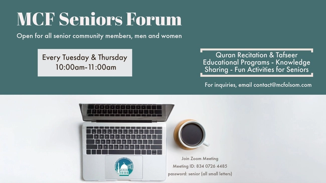 MCF Seniors Forum