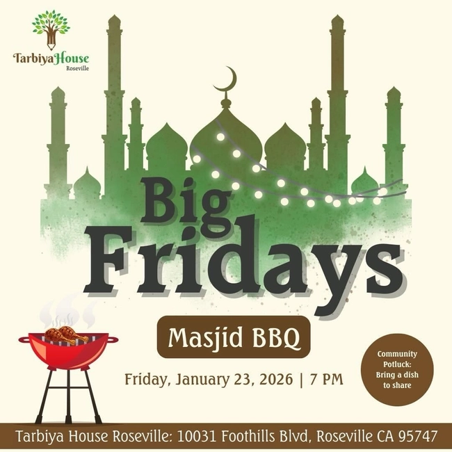 Big Fridays Masjid BBQ