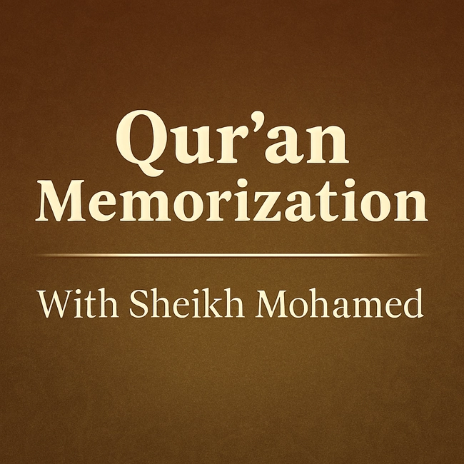 Quran Memorization with Sheikh Mohamed