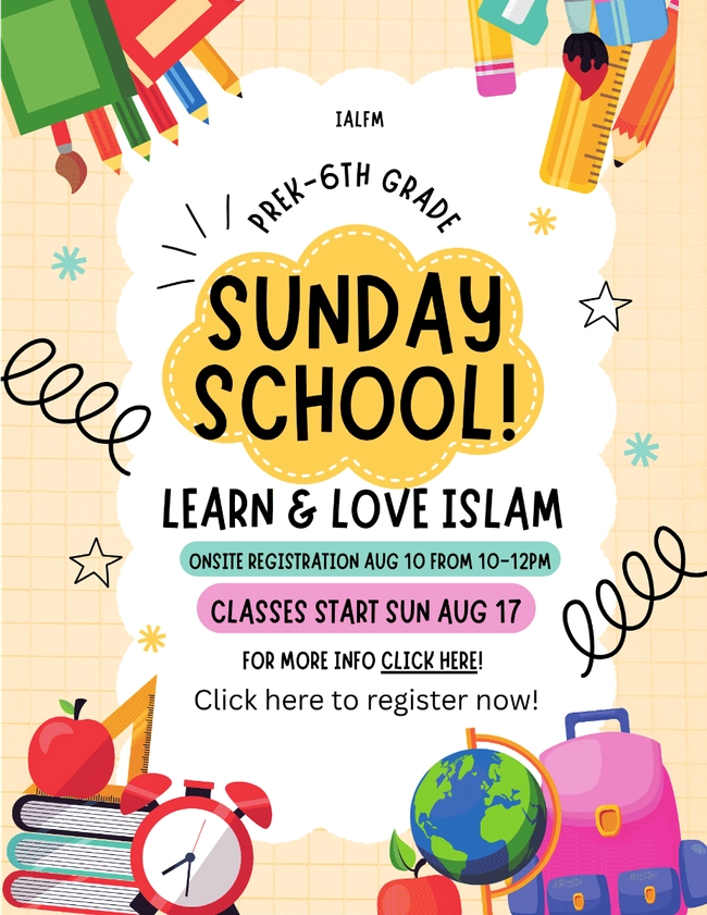 Sunday School: Learn & Love Islam